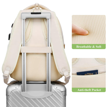 kadilong School Backpack for Teen Girls,Cute Backpacks for Women Aesthetic Bookbag Laptop Bag Back Pack for Middle School