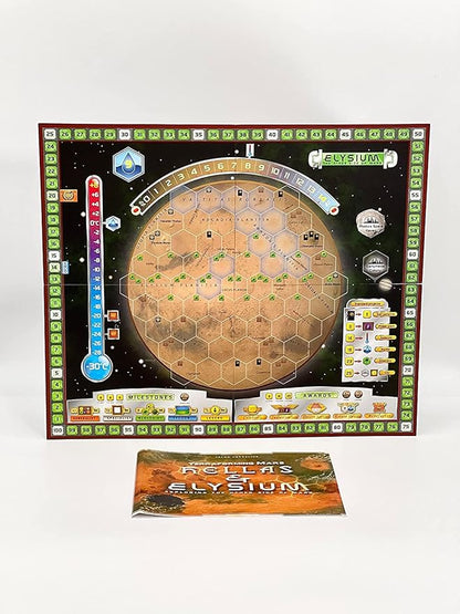 Terraforming Mars: Hellas Elysium - The Other Side of Mars Expansion by Stronghold Games Strategy Board Game