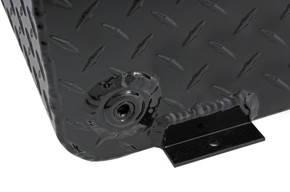 Dee Zee DZ92740XB (43 gallon) Auxiliary Diesel Fuel Transfer Tank - Black Aluminum