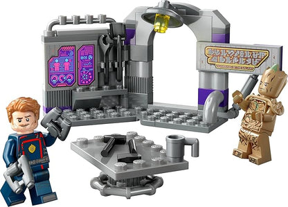 Lego 76253 Marvel Headquarters of The Guardians of The Galaxy Volume 3 Movie Set Construction Toy Gift Idea for Children from 7 Years with Groot and Star-Lord Mini Figures