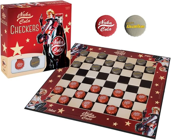USAopoly Fallout Nuka-Cola Checkers