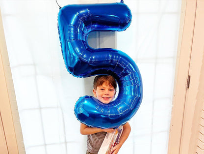 Number 22 Balloon by [Brand Name] - 40 Inch Navy Blue Birthday Decoration for 22nd Celebration
