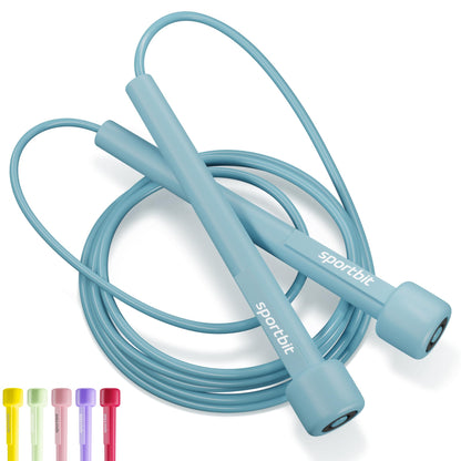 Adjustable Jump Rope for Fitness and Exercise – Skipping Rope for Cardio, Boxing, and Weight Loss – Speed Rope perfect for Men & Women