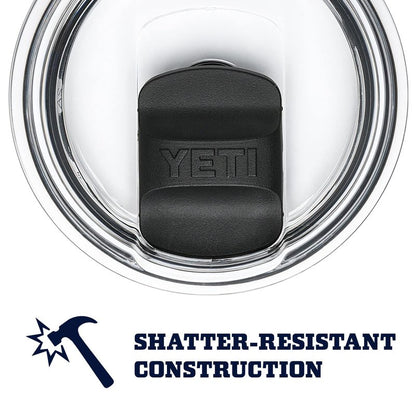 YETI Rambler 20 oz Tumbler, Stainless Steel, Vacuum Insulated with MagSlider Lid, Rescue Red