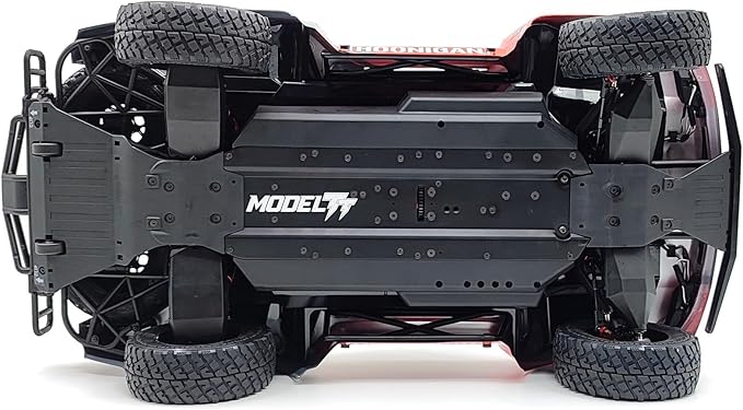 FSRC RC Truck1/7 Model TT 6S/8S Blue/Red High-Speed Off-Road Desert Truckr RC car Short-Course Truck 4WD 100km/h+(8S-Blue)