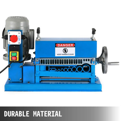 VEVOR Wire Stripping Machine 0.06-1.5 inch,Wire Stripper Machine 11 Channels 10 Blades, Automatic Wire Stripping Tool with Manual Hand Cranked Industrial for Recycling Copper Wire Stripper