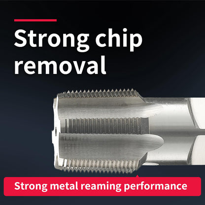 Tap Pipe Extended Pipe threadtap NPT high Speed Steel (HSS) Lengthened Taper Pipe Thread Taps DRINYOUNG (NPT2 Left)