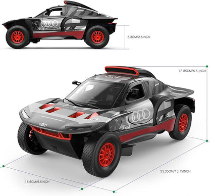RASTAR Remote Control Car 1/14 Audi RS Q e-Tron E2 Rally Off-Road RC Sports Race Car Audi Toy Vehicle for Kids