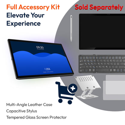 MESWAO 15.6 Inch Android 14 Tablet, 2026 Large Tablet with1080 IPS HD Display Big Screen, 8-Core, 6GB+128GB, Support 1TB TF Card, 12000mAh Long Lasting Battery for Movie/Work-Space Gray