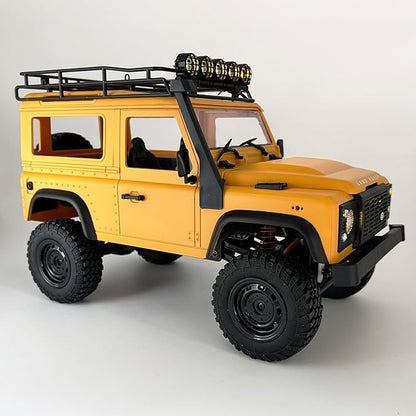 1/12 RC Crawler MN98 Remote Control Truck Off Road RC Rock Crawler 4x4 Land Rover All Terrain Hobby Climber for Adult 2 Speed Full Proportional 280 Motor Upgraded Chassis 2 Batteries