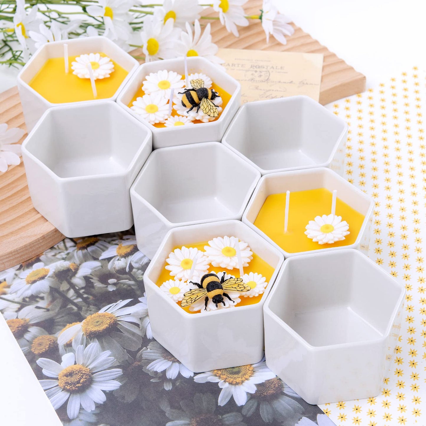 Honey Milk Bowl Scented Soy Candle for Spring Gift
