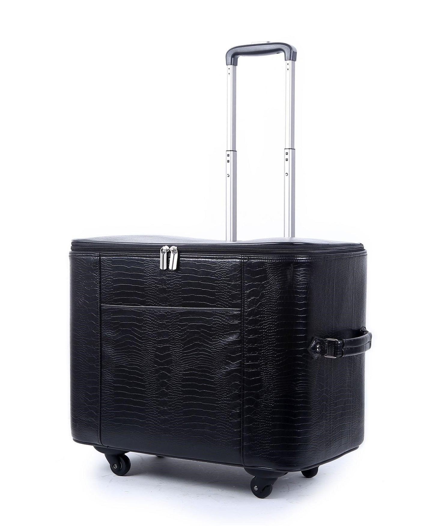 Edgerr P60920 Deluxe Hardside Roller Bag Spinner Case, 20"L x 11"W x 14"H for Most Free Arm Sewing Machines