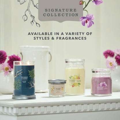 Yankee Candle Wild Orchid Scented Signature 20oz Large Jar 2-Wick Candle Over 60 Hours of Burn Time