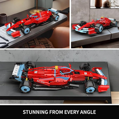 Mould King Race Car Model Kit MOC Super Sports Cars Building Blocks Set for Adults Display or Play Toys Gift Ideas for Ages 14+(1401 Pieces)