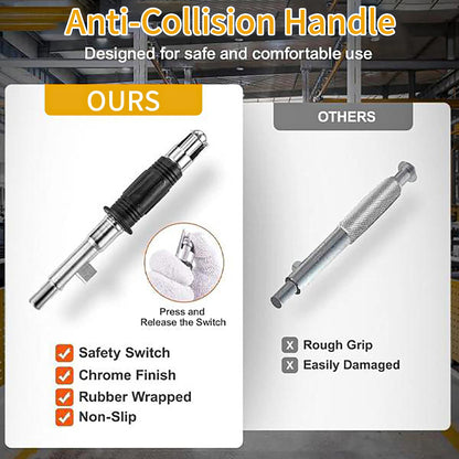 660 lb/300kg Magnetic Lifter, Permanent Magnetic Lifter with Release, for Lifting Plate Steel, Board, Used in Shop Crane, Hoist, Board