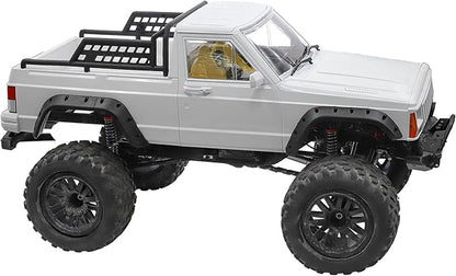 RC Car Hard Body Shell Kit313mm Wheelbase Cherokee Body Car Shell for 1/10 RC Crawler Axial SCX10 &amp SCX10 II 90046 90047 TRX4 Kit (WhitePickup)