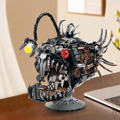 Mechanical Fish Building SetsOcean Animal Collection ToyAdults Home or Office DecorSTEM Building Gift for Teens Boys and Girls 8-14 (1038PCS)