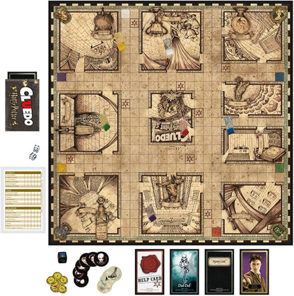 Hasbro Gaming Clue: Wizarding World Harry Potter Edition Board Game | Family Games for Kids Teens and Adults | Mystery Games | Ages 8 and Up | 3 to 5 Players
