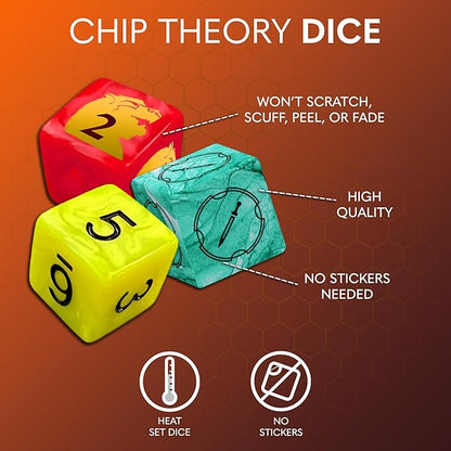 Chip Theory Games Too Many Bones: Polaris Dice-Builder Strategic Fantasy RPG Game for Ages 14 and Up 1-4 Players