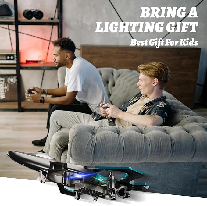 4DRC RC Airplanes Remote Control Airplanes with 3 Batteries Foam RC Planes for Kids Adults Beginners 4-7 8-12 12-16 Remote Control Helicopter Fighter Jet Drones for Kids Adults 360° Flip