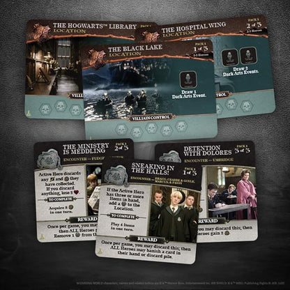 USAOPOLY Harry Potter: Hogwarts Battle - The Charms and Potions Expansion/Second Expansion to Harry Potter Deckbuilding Game/Featuring New Abilities &amp Cards/Officially Licensed