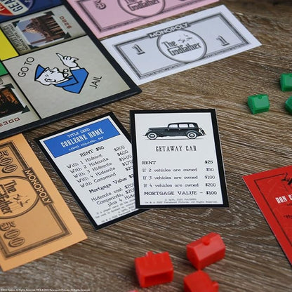 USAOPOLY Monopoly: The Godfather 50th Anniversary Board Game
