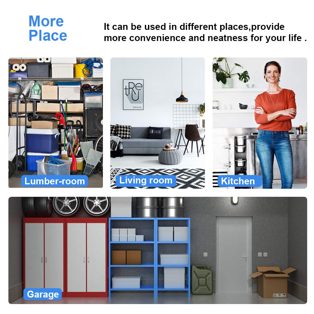 BestMassage 82"x45"x18" 6 Tire Wire Shelving Unit NSF Storage Shelves Large Heavy Duty Metal Shelf Organizer Height Adjustable Commercial Grade Steel Rack 2100 LBS Capacity with Wheels (Chrome)