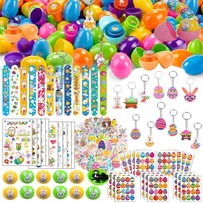 172 Pack Easter Egg Fillers,Easter Basket Stuffers for Kids Boys Girls, Easter Party Favors Assorted Toys for Easter Egg Hunt,Classroom Prize Supplies,Basket Stuffers Fillers for kids,Party Favors