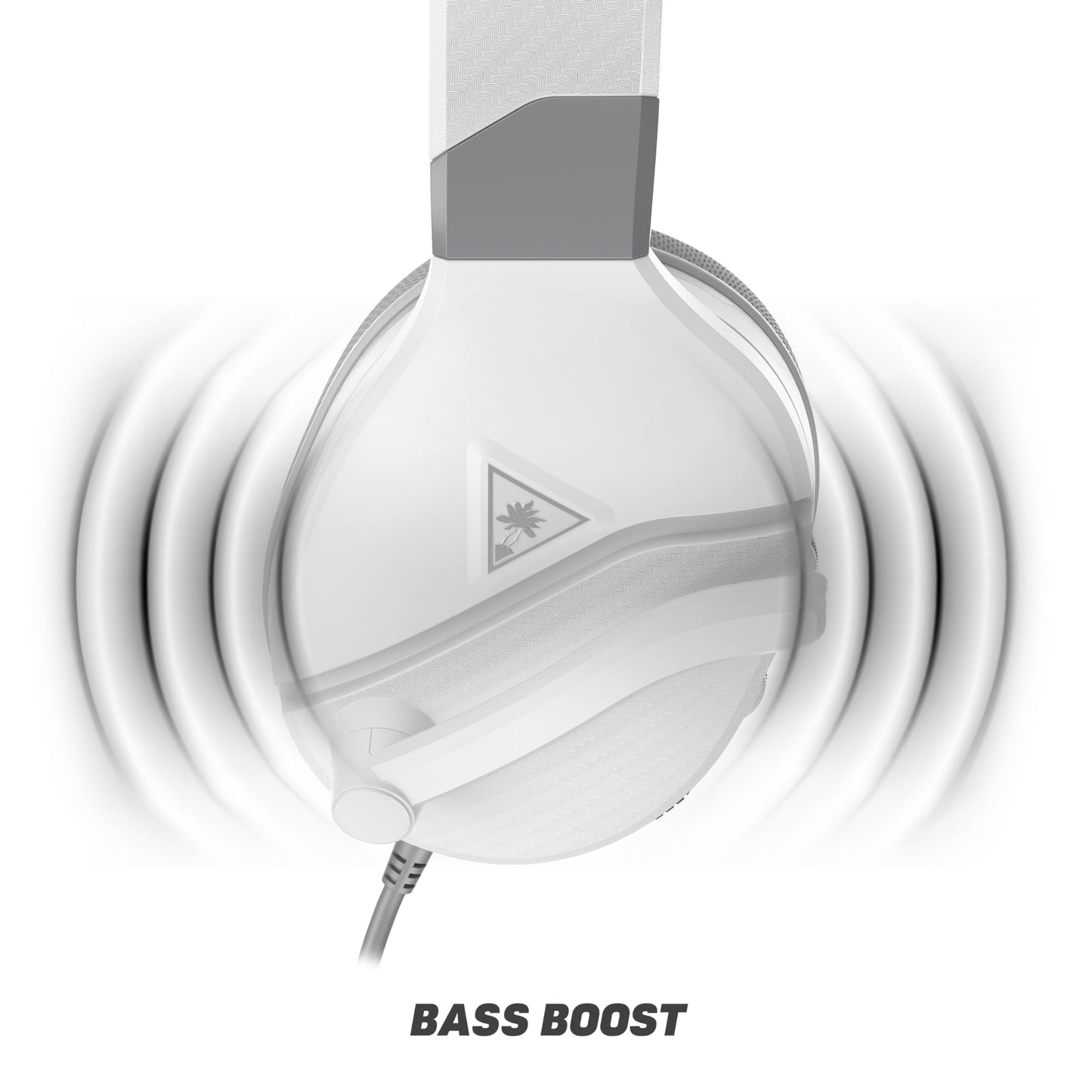 Turtle Beach Recon 200 Gen 2 Powered Gaming Headset - Xbox Series X, Xbox Series S & Xbox One, PS5, PS4, Mobile & PC with 3.5mm - Bass Boost, Memory Foam, White