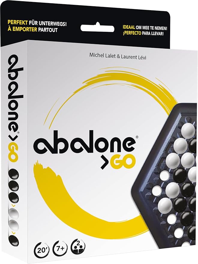 Zygomatic Abalone Go Family Game Board Game 2 Players Ages 7+ 20 Minutes German