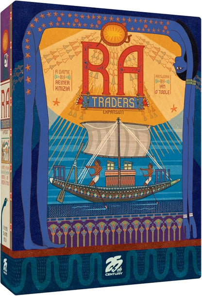 RA by 25th Century Games – Ancient Egyptian Theme Auction and Set-Collection Board Game for 2-5 Players and Ages 12+