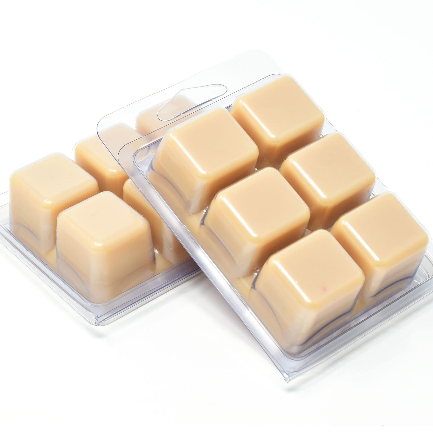 Snickerdoodles - Scented Wax Melts for Wax Warmers - Made with Soy Wax - Handmade in The USA - 2 Pack Set of 6 Melt Cubes - Candeo Candle