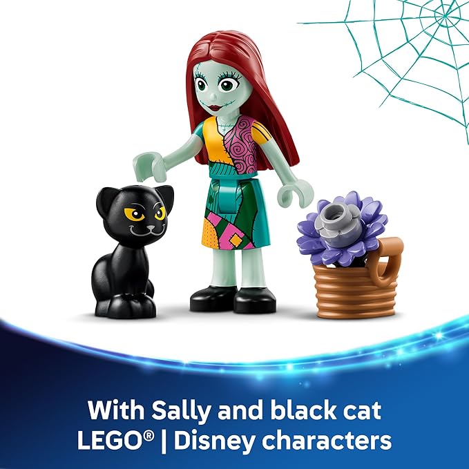 LEGO Disney Sally's Flowerpot Building Toy - The Nightmare Before Christmas Set for Girls &amp Boys Ages 9+ - Kids Room and Desk Decor - Gift for Birthdays - 43288