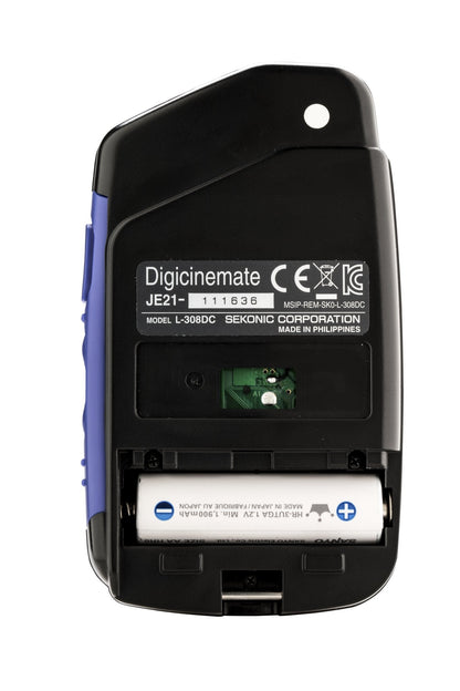 Sekonic L-308X-U Flashmate Light Meter, Compact Digital Incident & Reflected Exposure Meter with Photo, Cine & HD Cine Modes, LCD Auto Backlight, Illuminance Measurement, Pocket-Sized Design