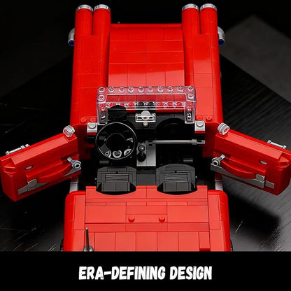 Car Model Building Set Compatible with Lego Car 1285 PCS Removable Roof Design Steering Linkage System Creative Building Toy Halloween Decoration for Teens &amp Adults 14+