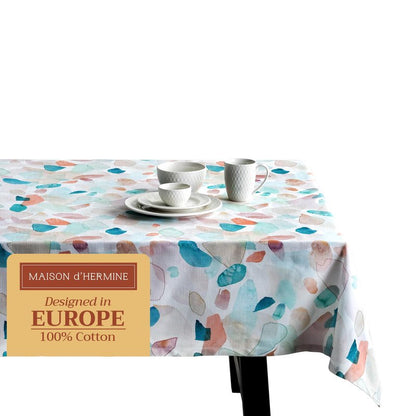 Maison d' Hermine Table Cloth Rectangle Table 100% Cotton 54 x 72 Inches Tablecloth Reusable Decorative for Dining Kitchen Room Farmhouse Home Gifts for Mothers Day Spring Summer - Summer Picnic