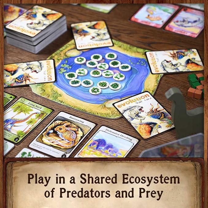 Northstar Game Studio Evolution Board Game | Create Species in This Strategy Game for Adults Teens and Families | 2-6 Players Age 12+