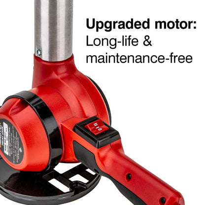 Master Appliance HG-501T Lightweight Industrial Heat Gun, High Airflow, Lightweight Plastic Housing, Great for Handheld Use, Adjustable Stand-1200F, 120V, 1680W, 14 Amps - Assembled In USA