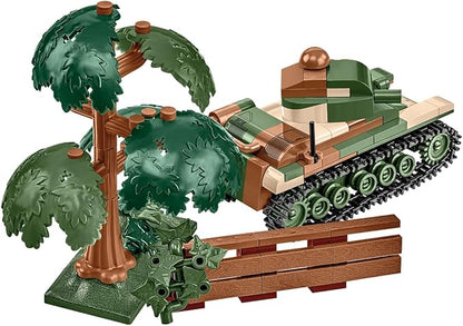 COBI Historical Collection World War II Renault R-35 Light Tank Building Set 93 Pieces