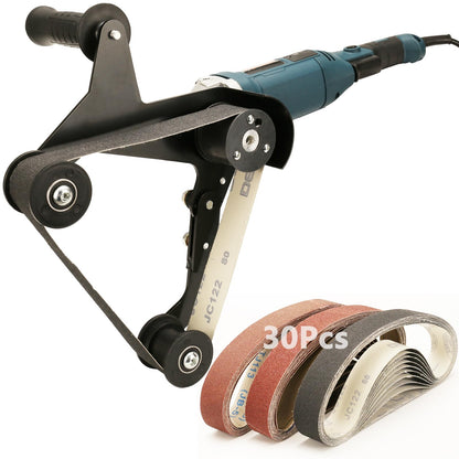 Rocsuk Pipe Belt Sander - 1280W Industrial Grade Pipe Tube Polishing Sandingwith 6 Variable Speeds,Suitable for Polishing Various Circular Pipe Materials,Woodworking and Metal Rust Removal.