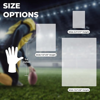 EGD Personalized Football Cards | Ultimate Team Decorations | Football Gifts for Boys | Multiple Sizes &amp Shapes