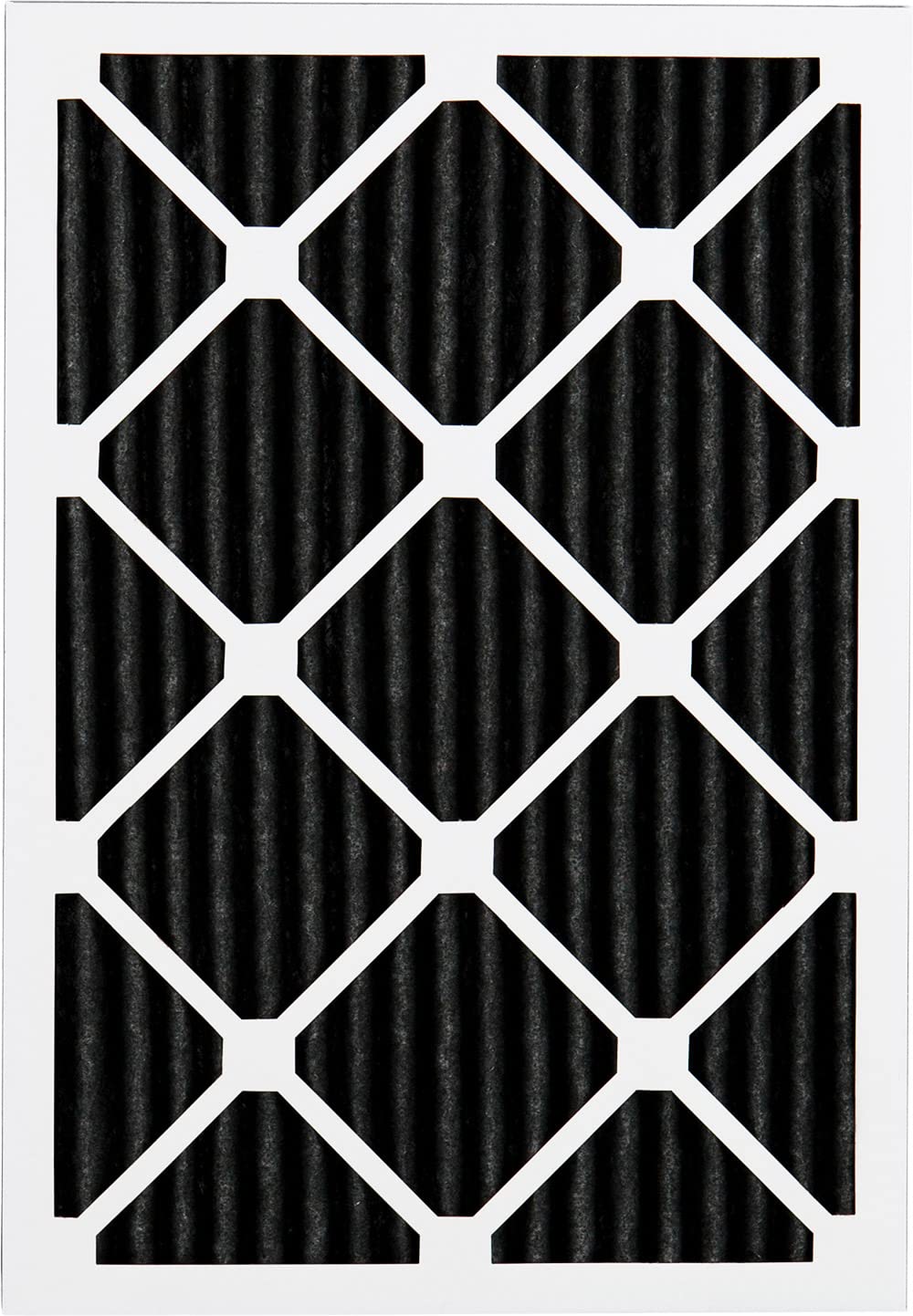 Nordic Pure 20x25x1 (19 1/2 x 24 1/2 x 3/4) Pure Carbon Pleated Odor Reduction Furnace Air Filters 12 Pack