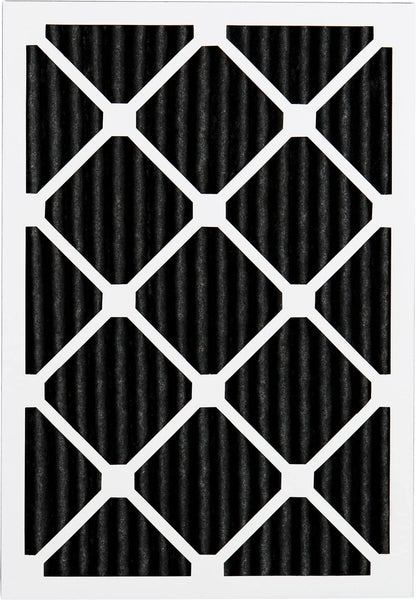Nordic Pure 20x25x1 (19 1/2 x 24 1/2 x 3/4) Pure Carbon Pleated Odor Reduction Furnace Air Filters 12 Pack
