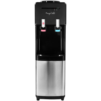 MegaChef Hot/Cold Water Dispenser (Stainless Steel, 5 Gallon)