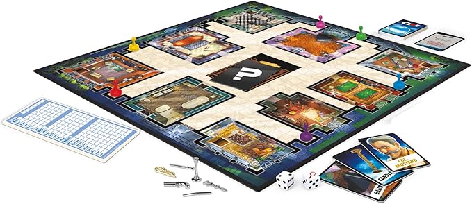 Hasbro Gaming Clue Board c Features Fan Voted Room As Seen on Houzz Website Classic Mystery Game for Kids 8 and Up