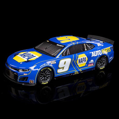 Losi 1/12 NASCAR RC Race Car Chase Elliott No. 9 2025 NAPA Chevrolet ZL1 2S AWD Brushed On-Road Battery &amp Charger Included Blue LOS1122509
