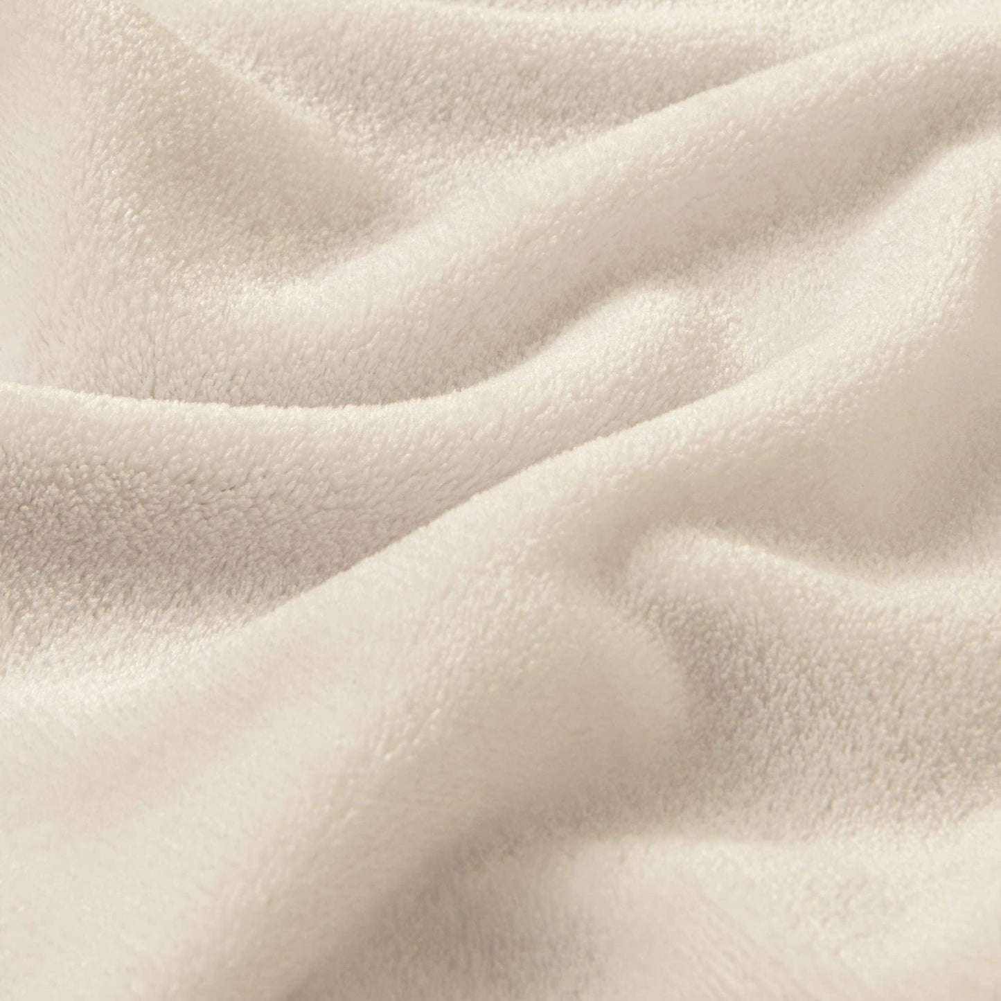 BEDELITE Fleece Blanket Beige Throw Blankets for Couch & Bed, Luxury Plush Cozy Fuzzy Blanket 50" x 60", Super Soft Warm Lightweight Throw Blanket for Travel Camping