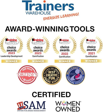 Trainers Warehouse 6 Thumball Collection 32 Prompts for Conversation Team Building Relationship and Training
