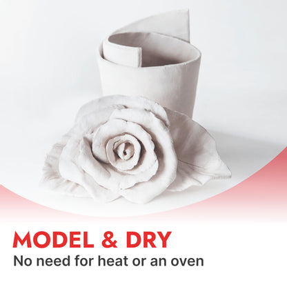 DAS Modelling Clay, White, 1 Kg
