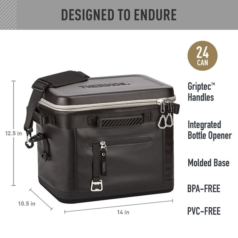 THERMOS ICON Series, 24 Can Cooler, Granite